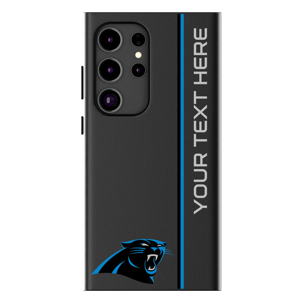 Carolina Panthers Personalized Sidebard Galaxy MagSafe Compatible Phone Case for Samsung Galaxy