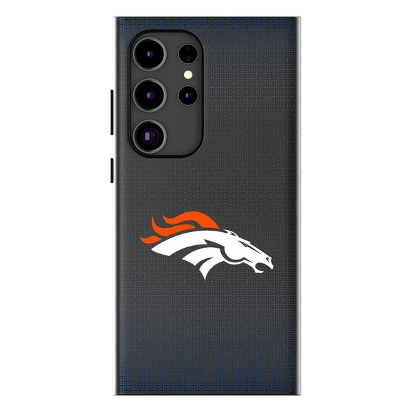 Denver Broncos Linen Galaxy MagSafe Compatible Phone Case