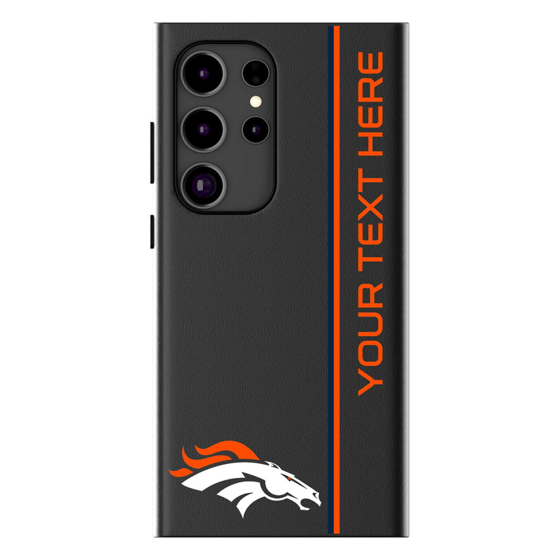 Denver Broncos Personalized Sidebard Galaxy MagSafe Compatible Phone Case for Samsung Galaxy