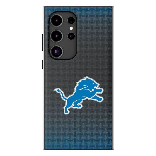 Detroit Lions Linen Galaxy MagSafe Compatible Phone Case