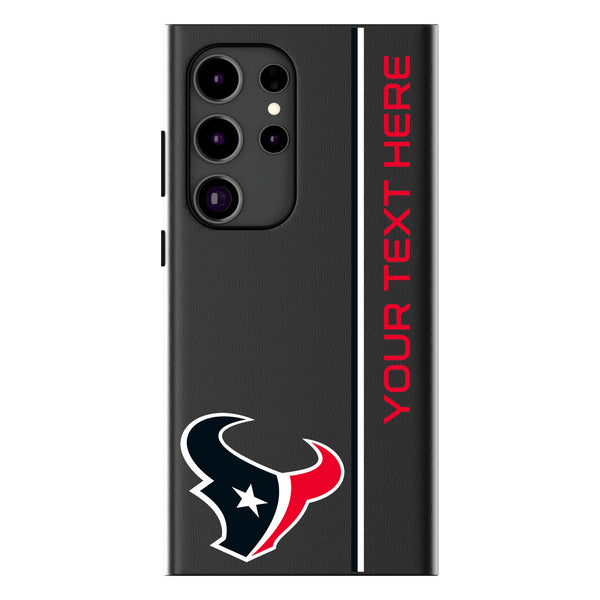 Houston Texans Personalized Sidebard Galaxy MagSafe Compatible Phone Case for Samsung Galaxy