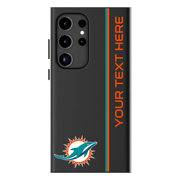 Miami Dolphins Personalized Sidebard Galaxy MagSafe Compatible Phone Case for Samsung Galaxy