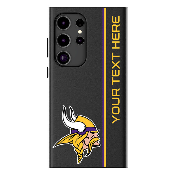 Minnesota Vikings Personalized Sidebard Galaxy MagSafe Compatible Phone Case for Samsung Galaxy