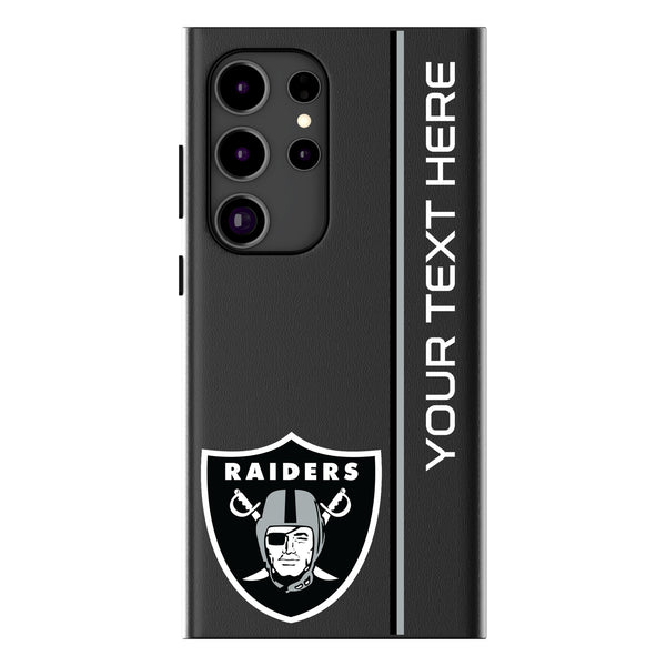 Las Vegas Raiders Personalized Sidebard Galaxy MagSafe Compatible Phone Case for Samsung Galaxy