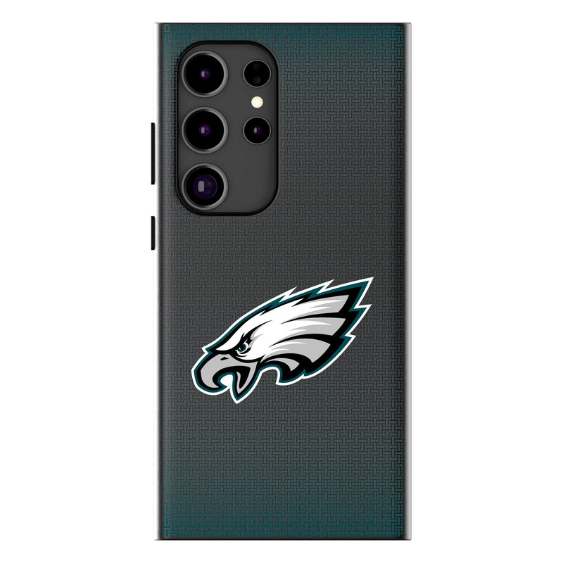 Philadelphia Eagles Linen Galaxy MagSafe Compatible Phone Case for Samsung Galaxy