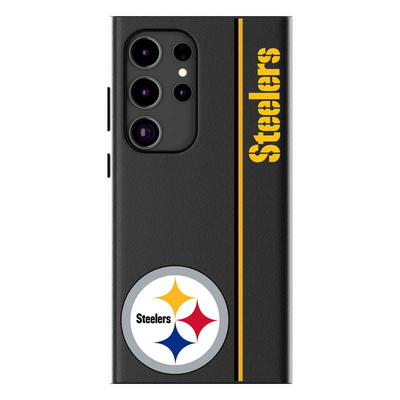 Pittsburgh Steelers Sidebar Galaxy MagSafe Compatible Phone Case