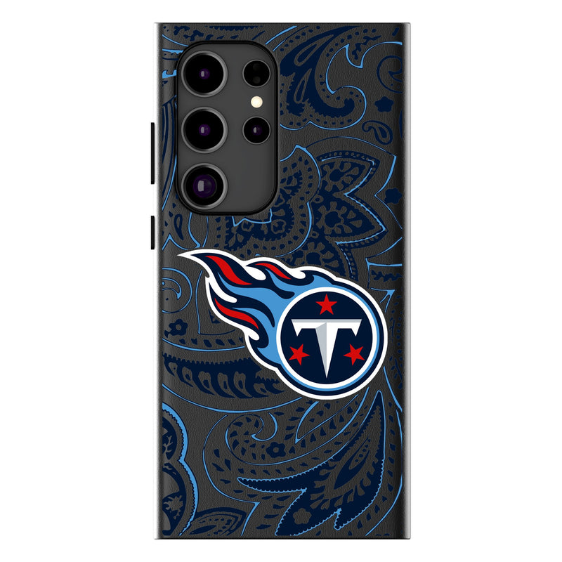 Tennessee Titans Paisley Galaxy MagSafe Compatible Phone Case