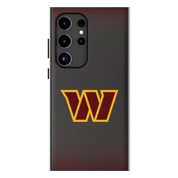 Washington Commanders Linen Galaxy MagSafe Compatible Phone Case for Samsung Galaxy