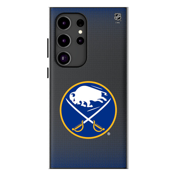 Buffalo Sabres Linen Galaxy MagSafe Compatible Phone Case