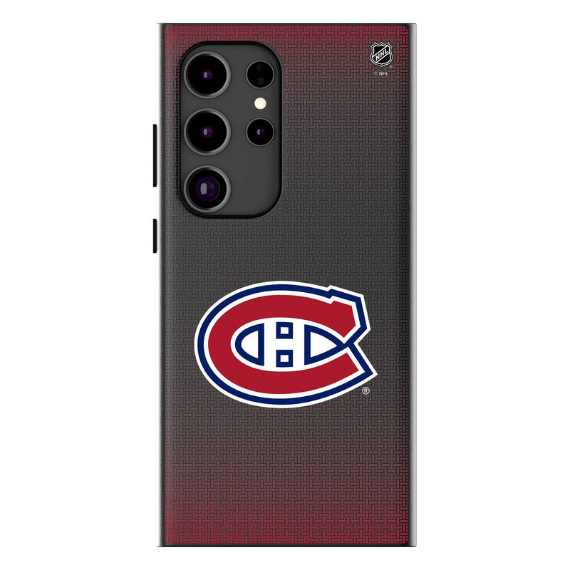 Montreal Canadiens Linen Galaxy MagSafe Compatible Phone Case