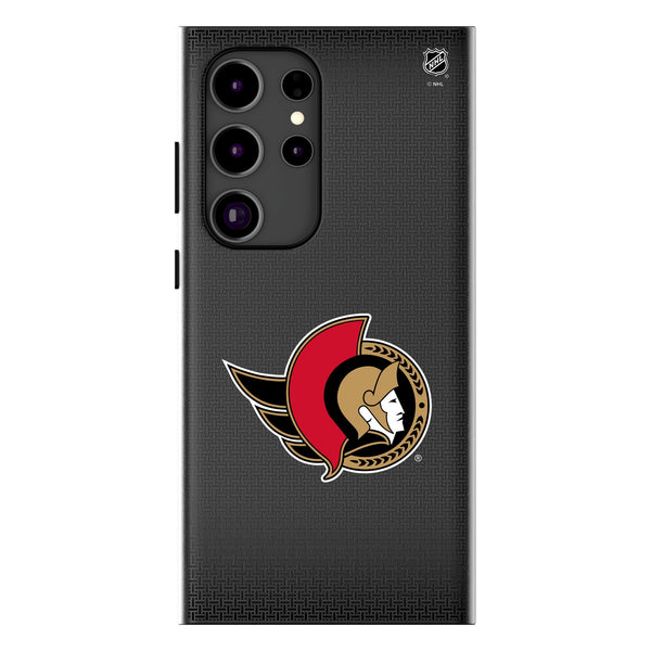 Ottawa Senators Linen Galaxy MagSafe Compatible Phone Case