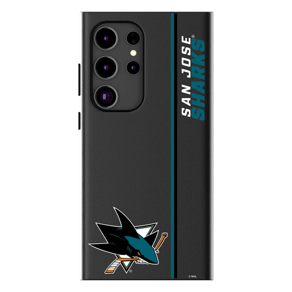 San Jose Sharks Sidebar Galaxy MagSafe Compatible Phone Case