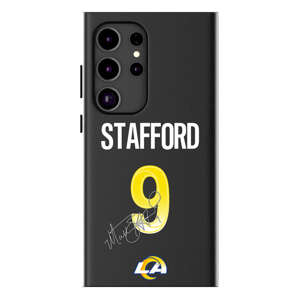 Matthew Stafford Los Angeles Rams 9 Ready Galaxy MagSafe Compatible Phone Case for Samsung Galaxy