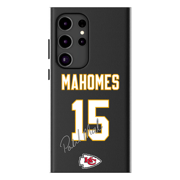 Patrick Mahomes Kansas City Chiefs 15 Ready Galaxy MagSafe Compatible Phone Case for Samsung Galaxy