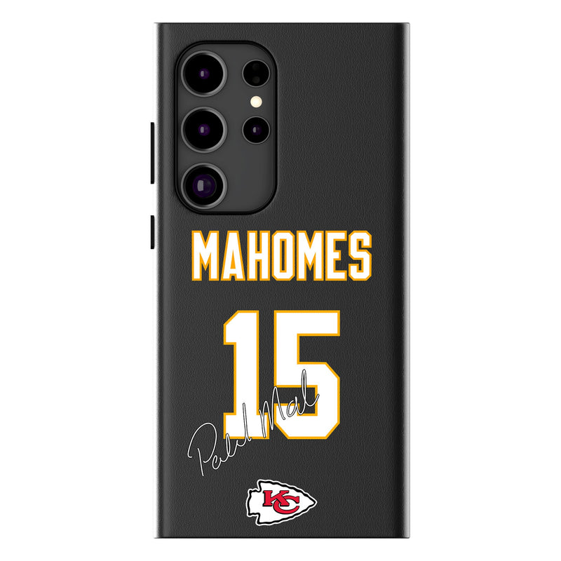 Patrick Mahomes Kansas City Chiefs 15 Ready Galaxy MagSafe Compatible Phone Case for Samsung Galaxy