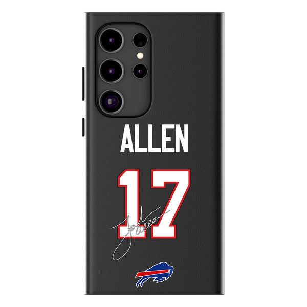 Josh Allen Buffalo Bills 17 Ready Galaxy MagSafe Compatible Phone Case for Samsung Galaxy