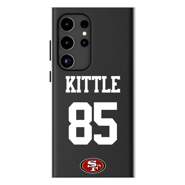 George Kittle San Francisco 49ers 85 Ready Galaxy MagSafe Compatible Phone Case for Samsung Galaxy