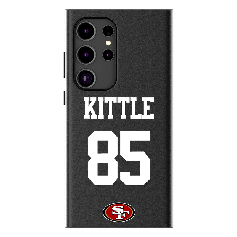 George Kittle San Francisco 49ers 85 Ready Galaxy MagSafe Compatible Phone Case for Samsung Galaxy