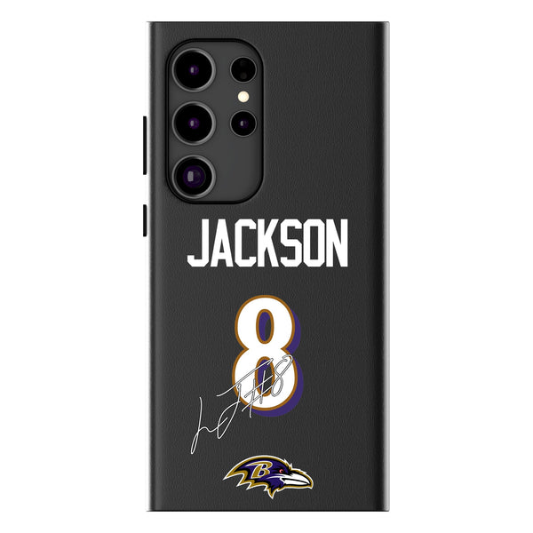 Lamar Jackson Baltimore Ravens 8 Ready Galaxy MagSafe Compatible Phone Case for Samsung Galaxy