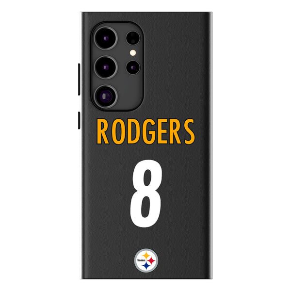 Aaron Rodgers Pittsburgh Steelers 8 Game Tactic Galaxy MagSafe Compatible Phone Case for Samsung Galaxy