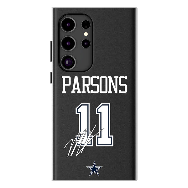 Micah Parsons Dallas Cowboys 11 Ready Galaxy MagSafe Compatible Phone Case for Samsung Galaxy