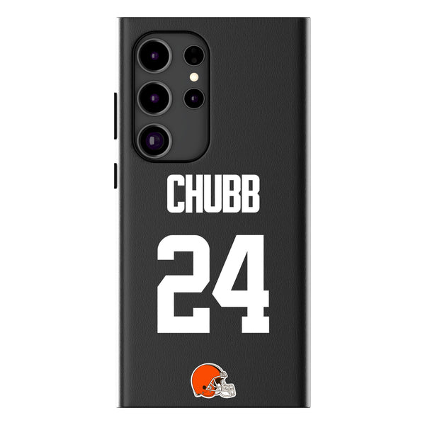 Nick Chubb Cleveland Browns 24 Ready Galaxy MagSafe Compatible Phone Case for Samsung Galaxy