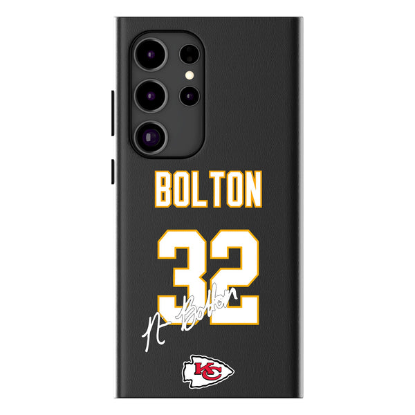 Nick Bolton Kansas City Chiefs 32 Ready Galaxy MagSafe Compatible Phone Case for Samsung Galaxy