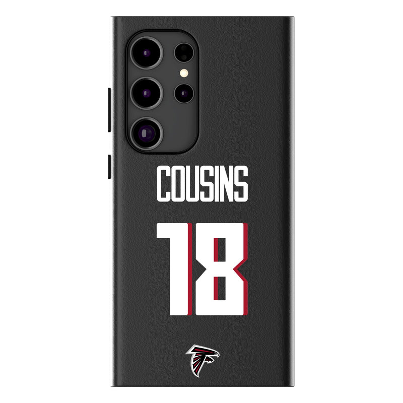 Kirk Cousins Atlanta Falcons 18 Ready Galaxy MagSafe Compatible Phone Case for Samsung Galaxy