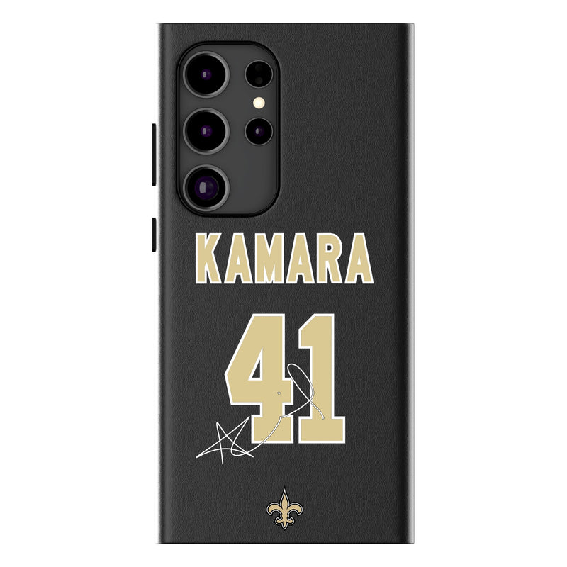 Alvin Kamara New Orleans Saints 41 Ready Galaxy MagSafe Compatible Phone Case for Samsung Galaxy