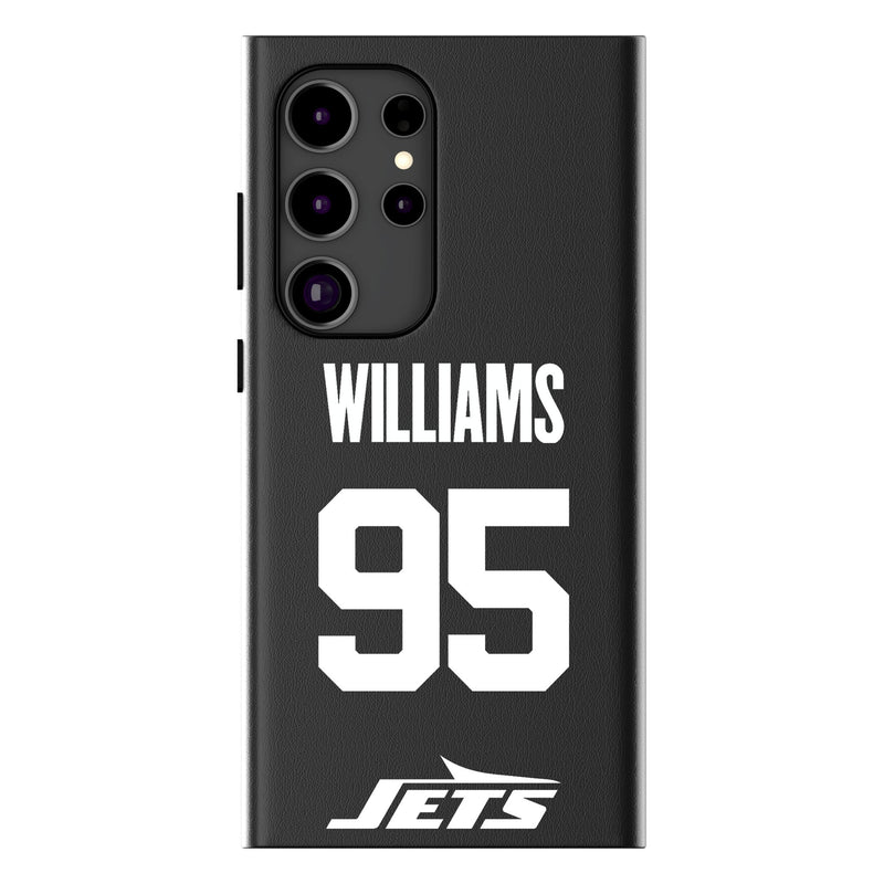 Quinnen Williams New York Jets 95 Ready Galaxy MagSafe Compatible Phone Case for Samsung Galaxy