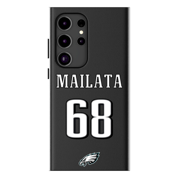 Jordan Mailata Philadelphia Eagles 68 Ready Galaxy MagSafe Compatible Phone Case for Samsung Galaxy