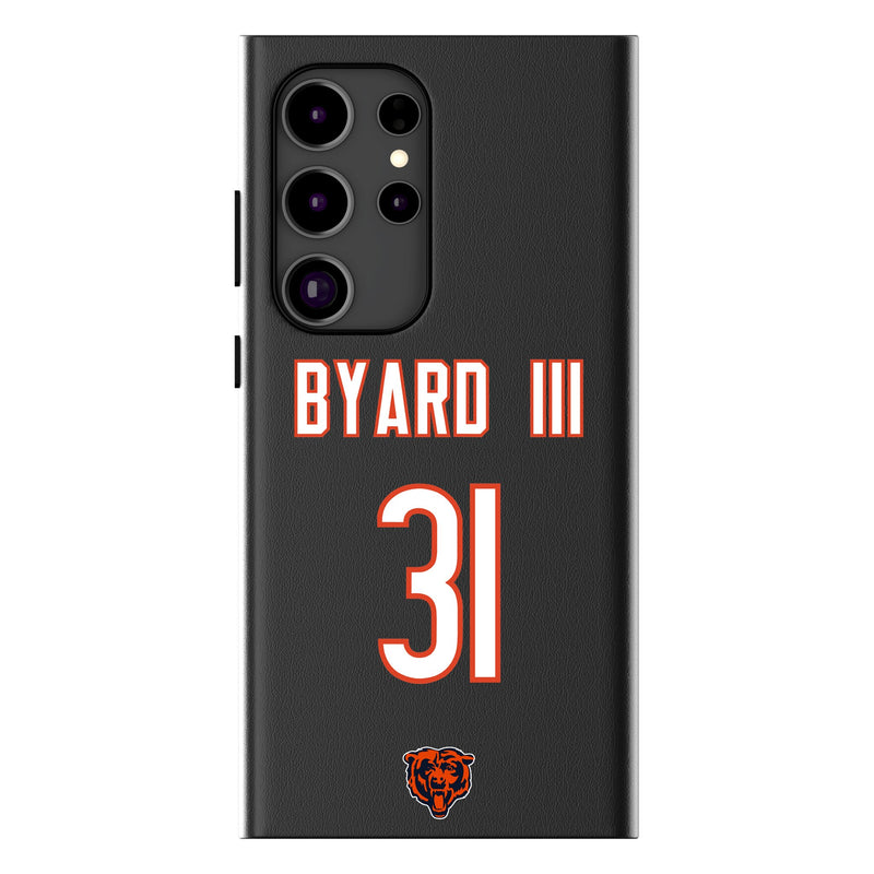 Kevin Byard III Chicago Bears 31 Ready Galaxy MagSafe Compatible Phone Case for Samsung Galaxy