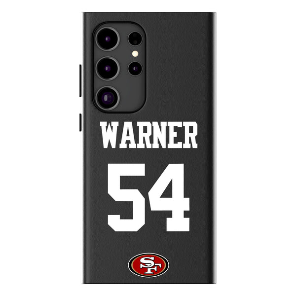 Fred Warner San Francisco 49ers 54 Ready Galaxy MagSafe Compatible Phone Case for Samsung Galaxy