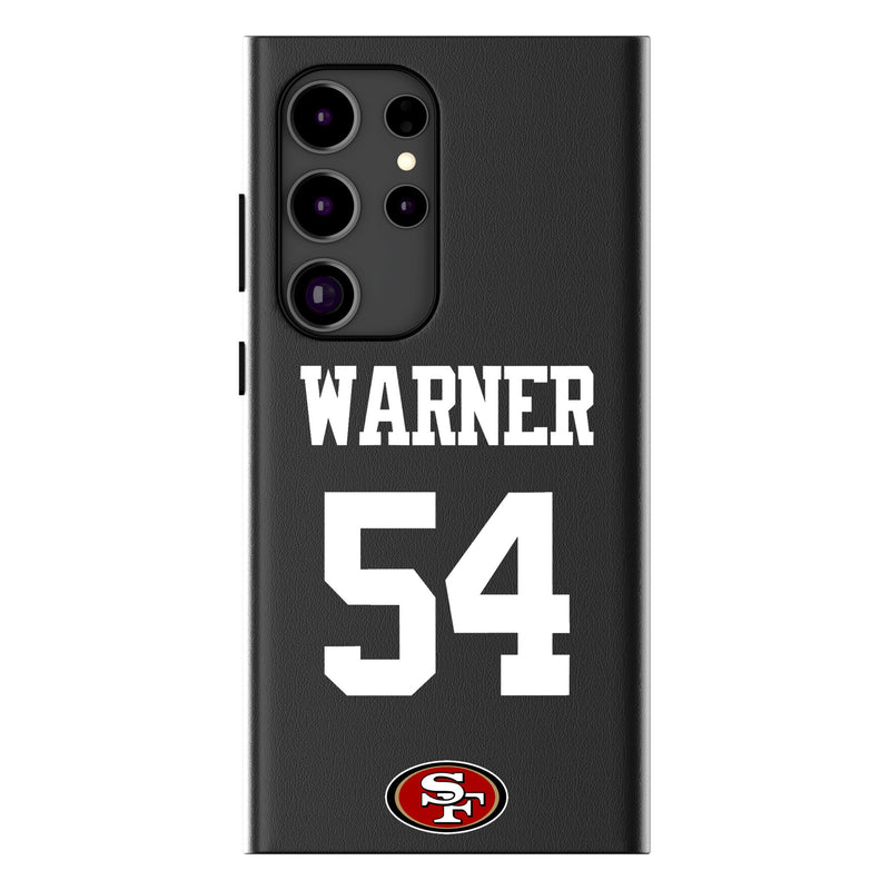 Fred Warner San Francisco 49ers 54 Ready Galaxy MagSafe Compatible Phone Case for Samsung Galaxy