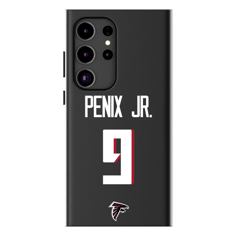 Michael Penix Jr. Atlanta Falcons 9 Game Tactic Galaxy MagSafe Compatible Phone Case for Samsung Galaxy