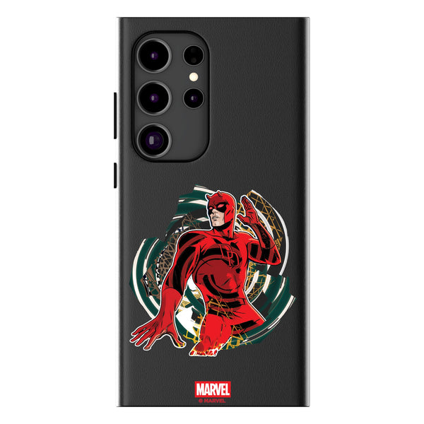 Marvel Daredevil Badge Galaxy MagSafe Compatible Phone Case for Samsung Galaxy