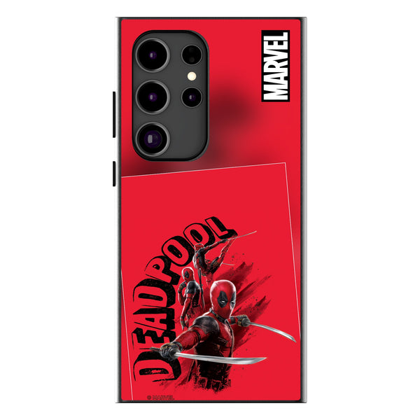 Marvel Deadpool Cover Art Galaxy MagSafe Compatible Phone Case