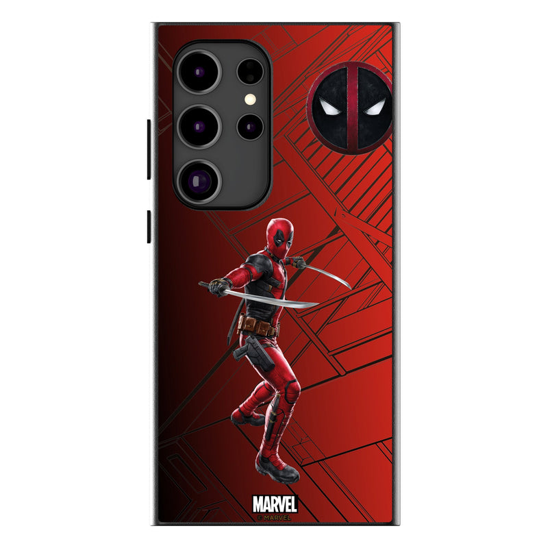 Marvel Deadpool MechLine Galaxy MagSafe Compatible Phone Case