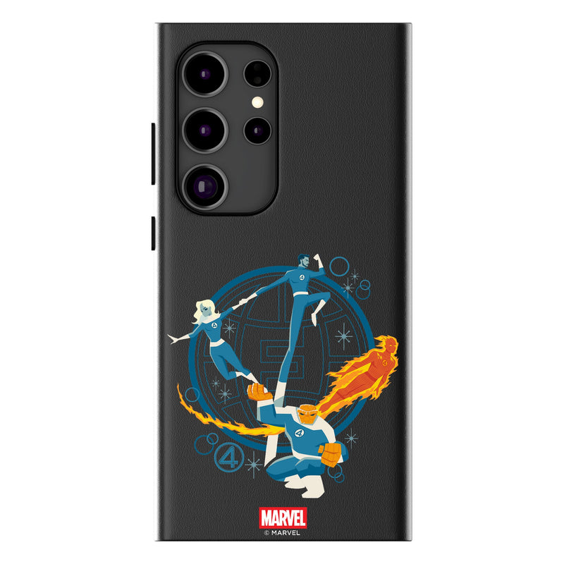 Marvel Fantastic Four Badge Galaxy MagSafe Compatible Phone Case for Samsung Galaxy