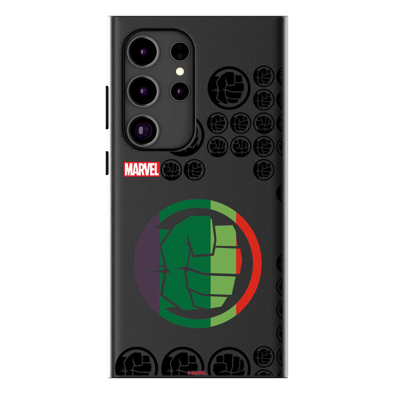 Marvel Avengers Hulk Sigil Galaxy MagSafe Compatible Phone Case