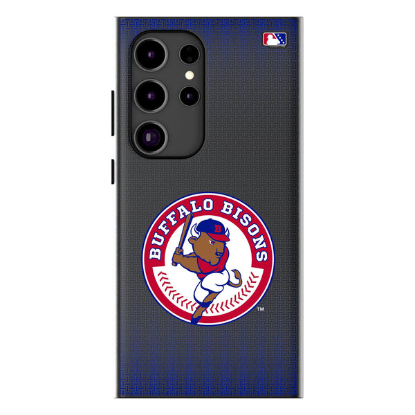 Buffalo Bisons Linen Galaxy MagSafe Compatible Phone Case