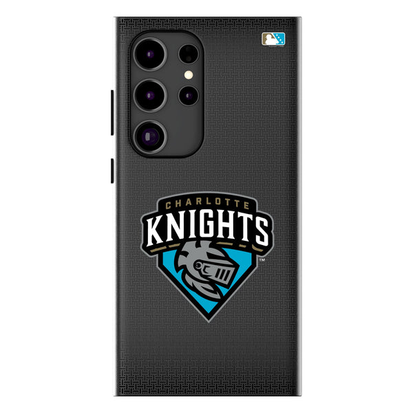 Charlotte Knights Linen Galaxy MagSafe Compatible Phone Case