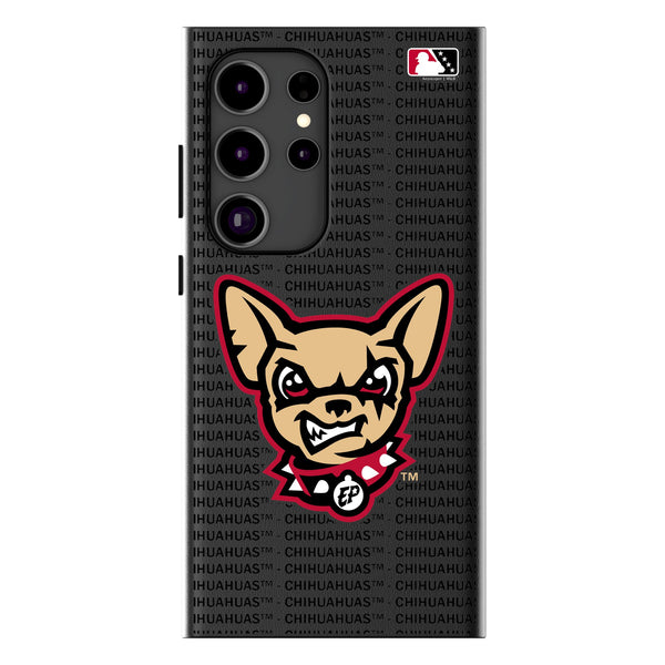 El Paso Chihuahuas Text Backdrop Galaxy MagSafe Compatible Phone Case