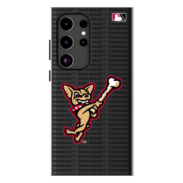 El Paso Chihuahuas Text Backdrop Galaxy MagSafe Compatible Phone Case