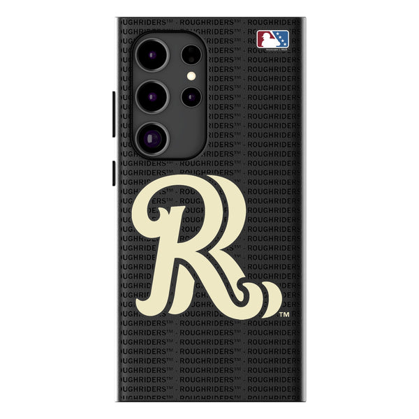 Frisco RoughRiders Text Backdrop Galaxy MagSafe Compatible Phone Case