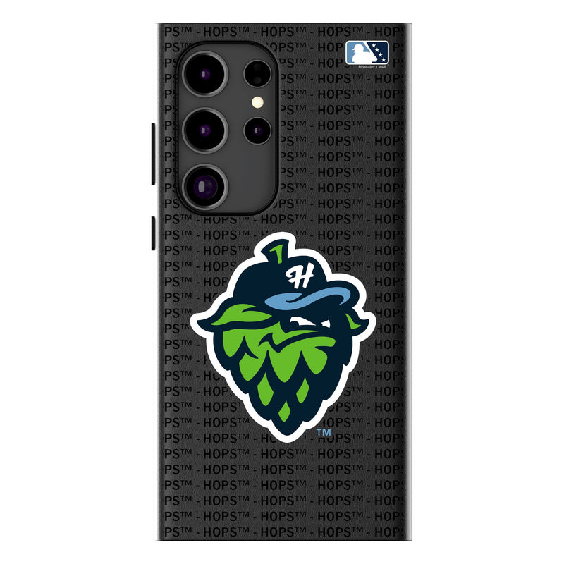 Hillsboro Hops Text Backdrop Galaxy MagSafe Compatible Phone Case