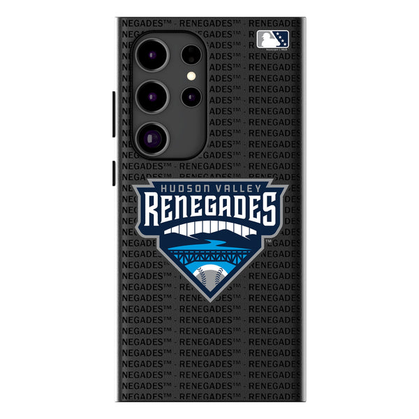 Hudson Valley Renegades Text Backdrop Galaxy MagSafe Compatible Phone Case