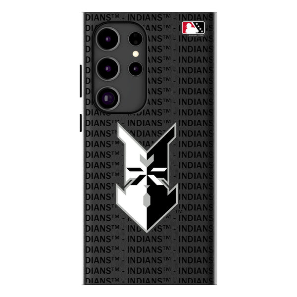 Indianapolis Indians Text Backdrop Galaxy MagSafe Compatible Phone Case