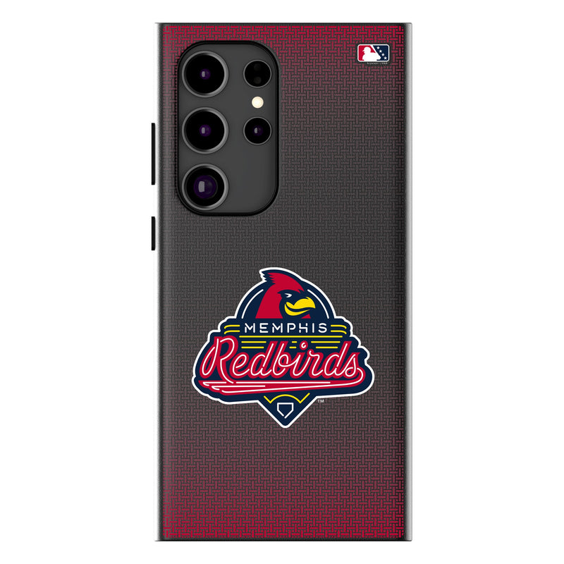 Memphis Redbirds Linen Galaxy MagSafe Compatible Phone Case