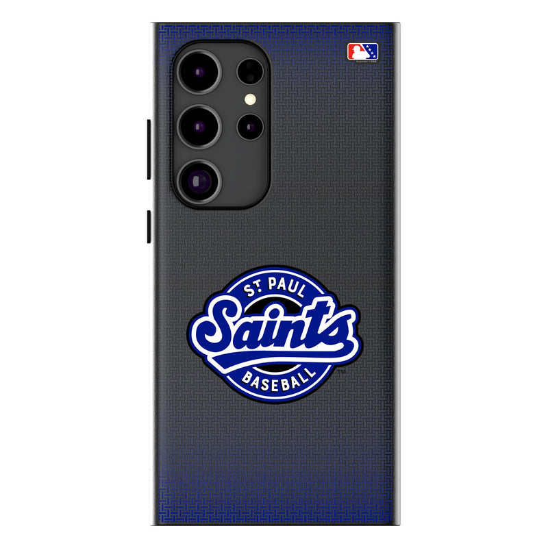 St. Paul Saints Linen Galaxy MagSafe Compatible Phone Case